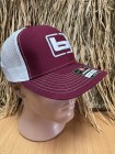 Кепка BANDED Richardson 112 Trucker Cap (темно-красный/белый)